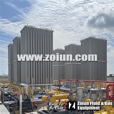 Vaporizador de aire ambiental para GNL