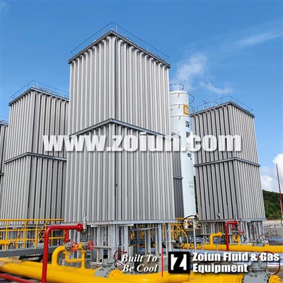 Vaporizador ambiental de líquido criogénico